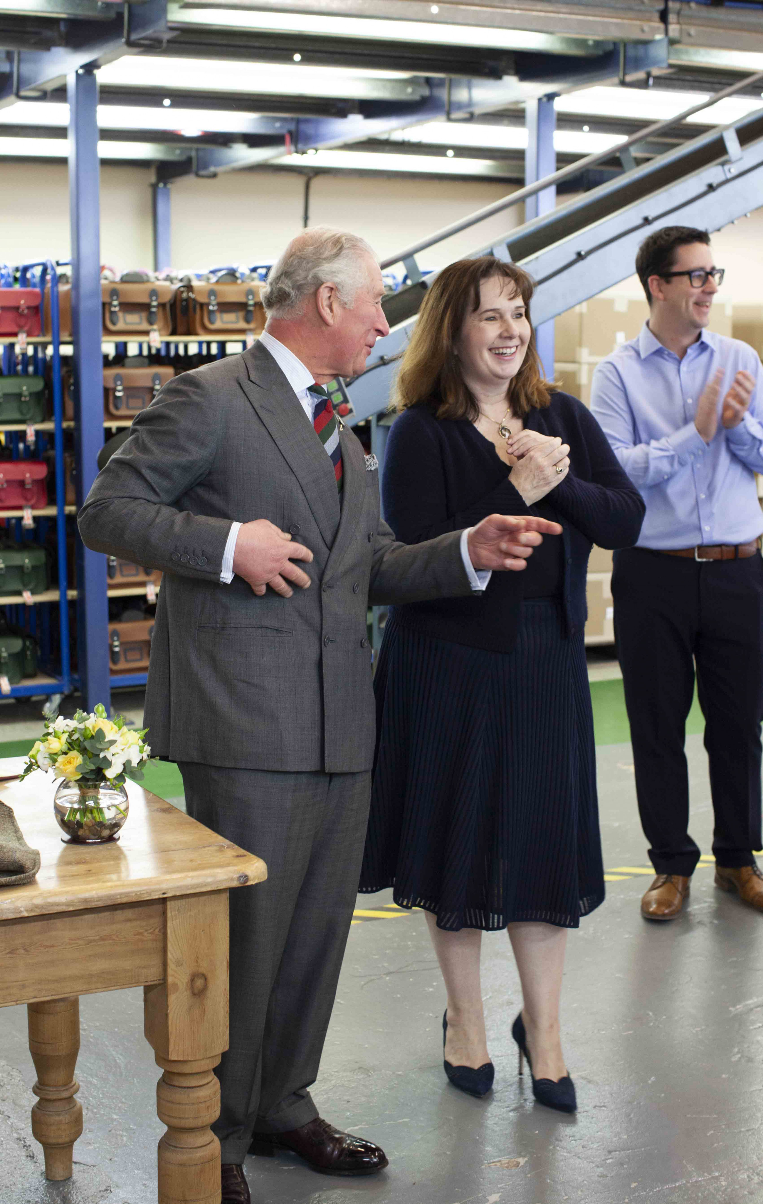 HRH at The Cambridge Satchel Company