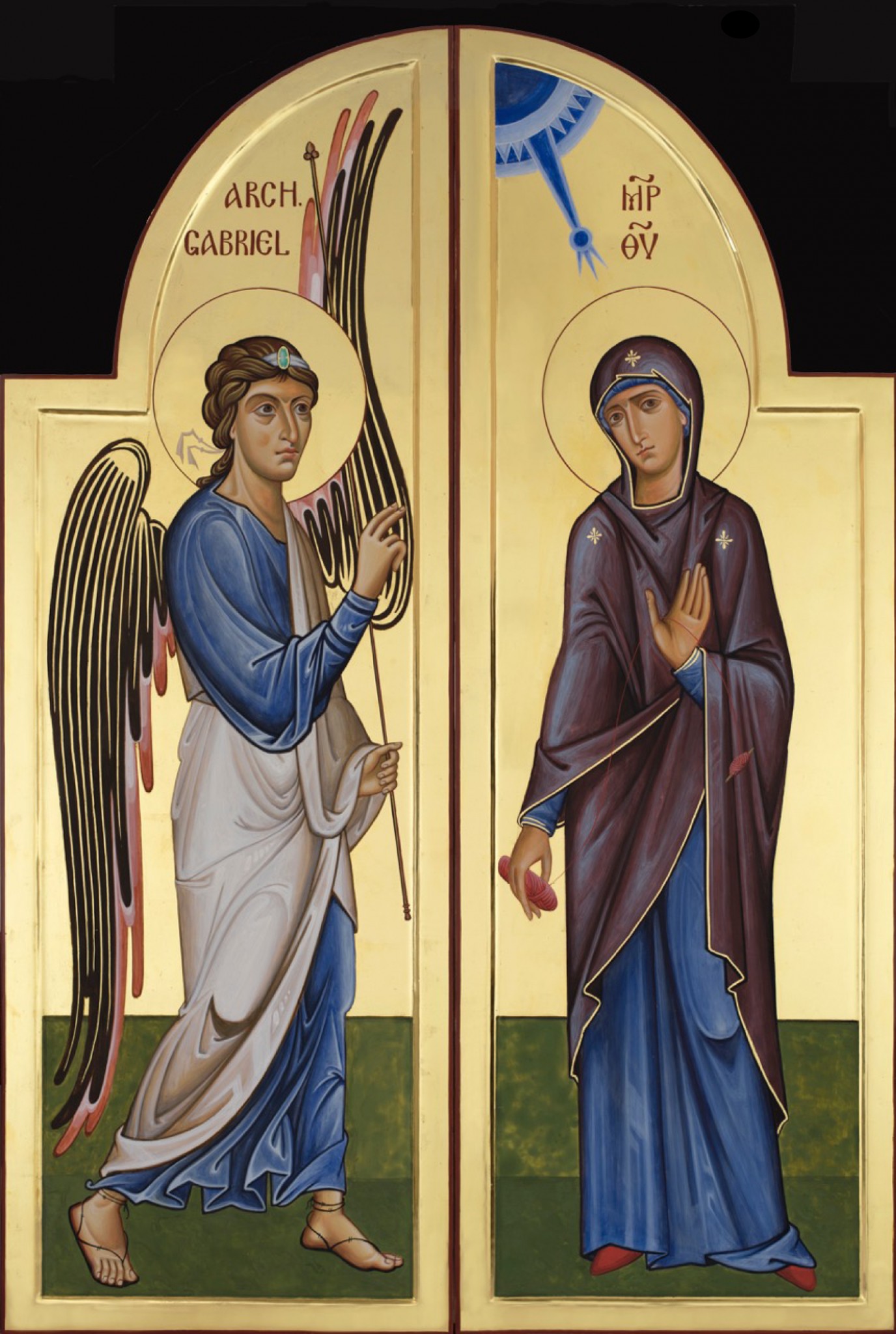 Image of The Annunciation by Aidan Hart