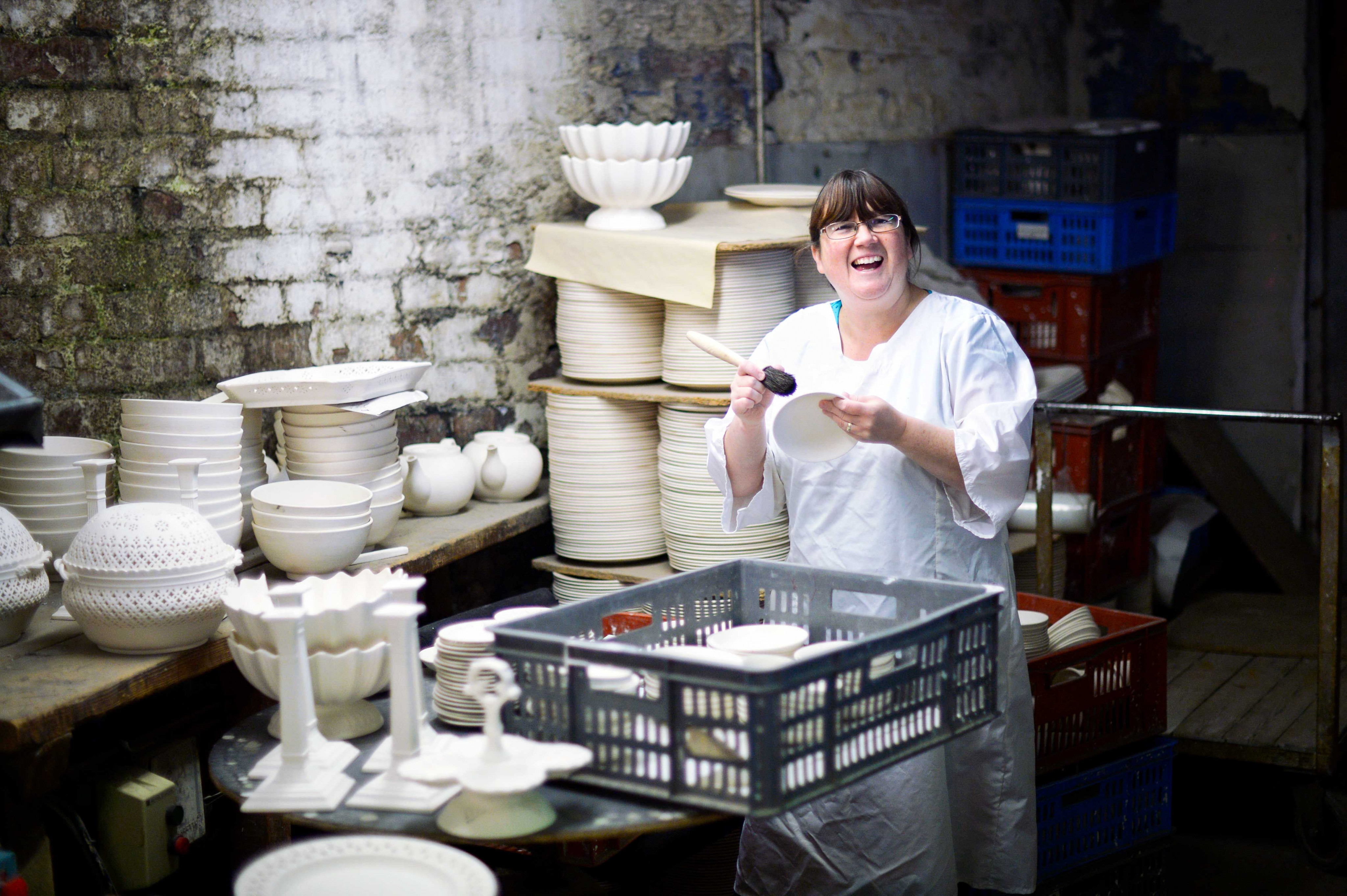 Image of woman at Middleport Pottery